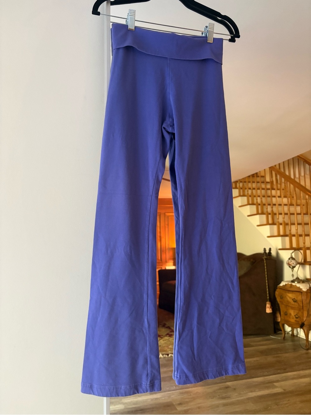 Rare Purple Hard Tail Cotton/Spandex Pants